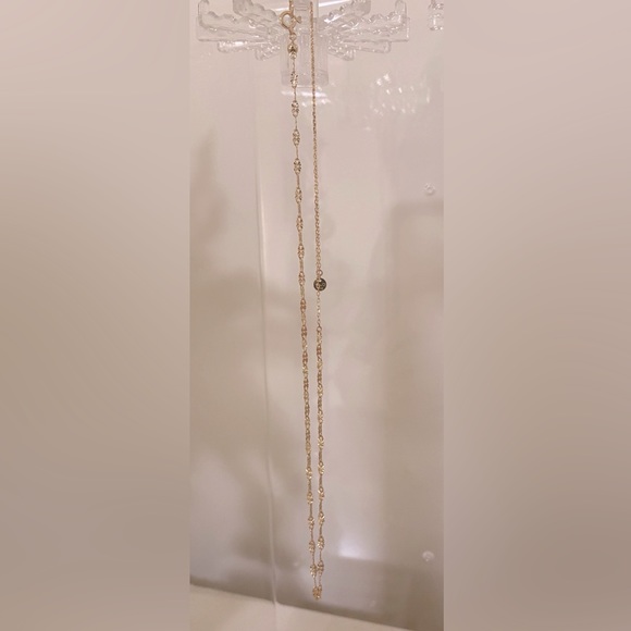 STAR JEWELRY 10K Gold Choker Chain (with Adjustable Slider) - Picture 1 of 3